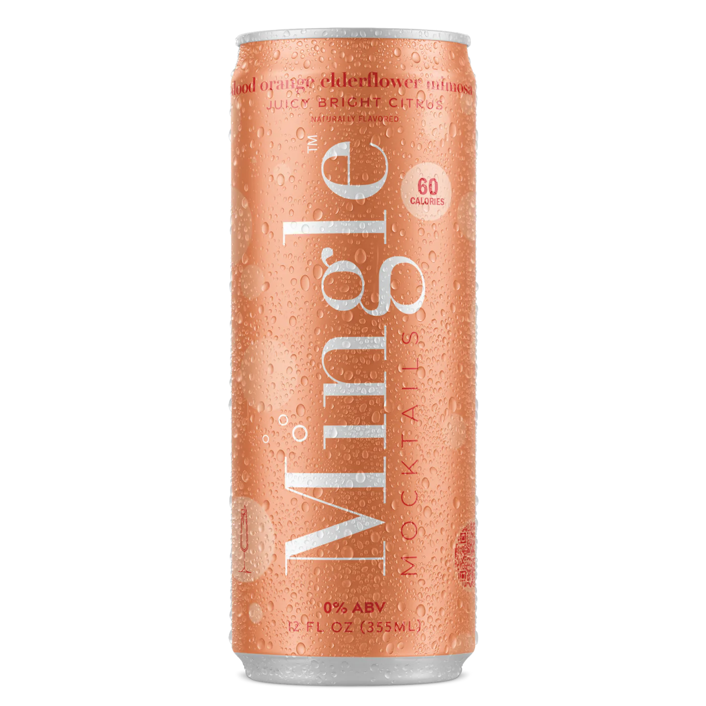 Mingle Mocktails Blood Orange Elderflower Mimosa | The Open Road